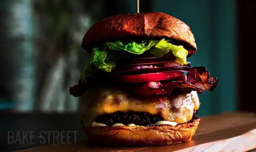 Charcoal Smoked Grilled Burger